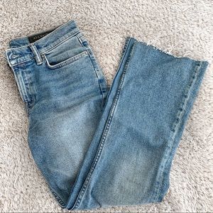 All Saints Kick Flare Crop Jeans